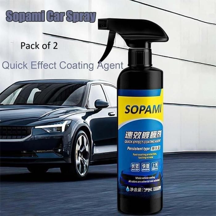 Sopami All-in-One Quick Effective Car Coating Spray( Buy 1 Get 1 Free)