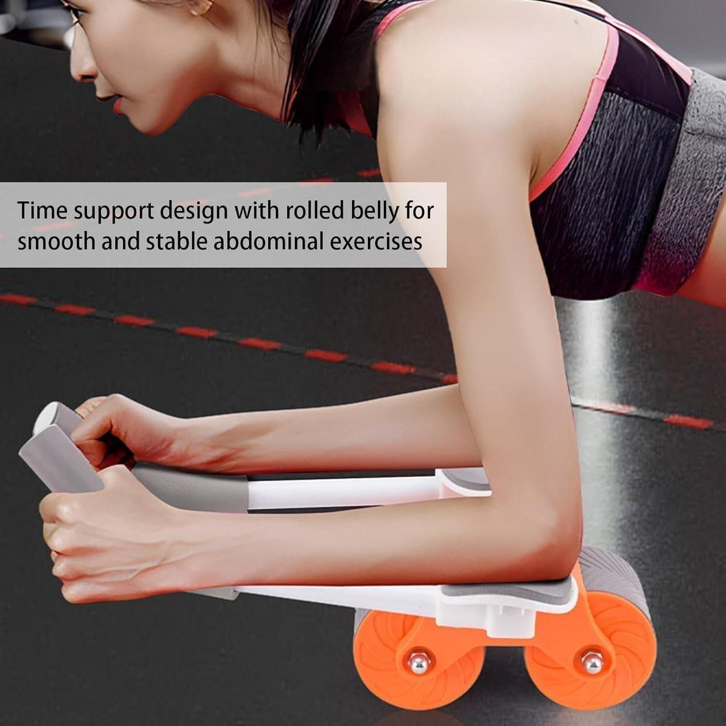 Abdominal Wheel With Auto-Rebound For Effortless Workouts