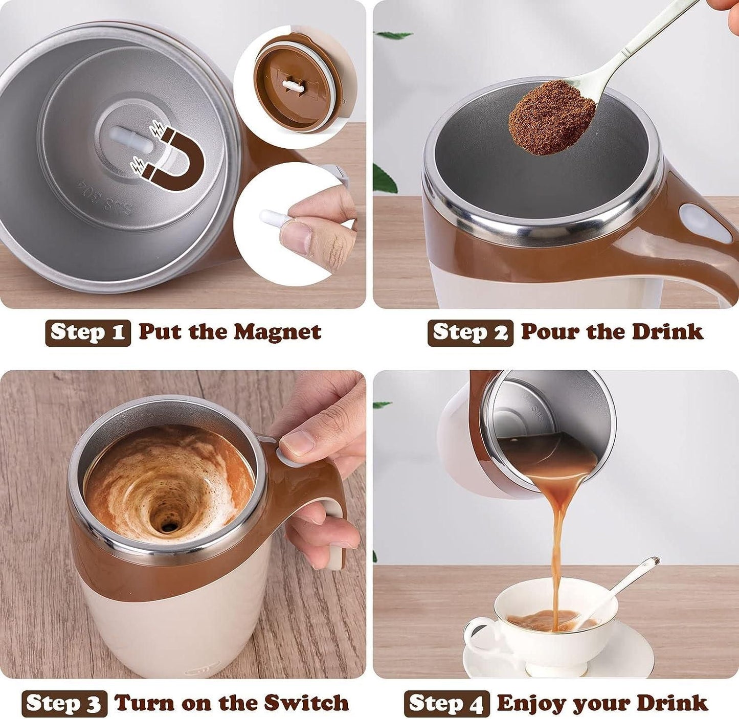 🎁Automatic Magnetic Stirring Coffee Mug