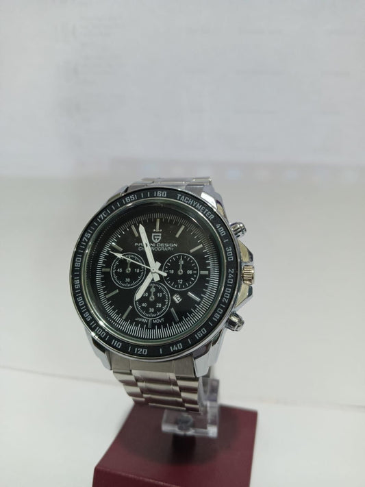 The Urban Explorer Silver Stainless Steel Strap Watch