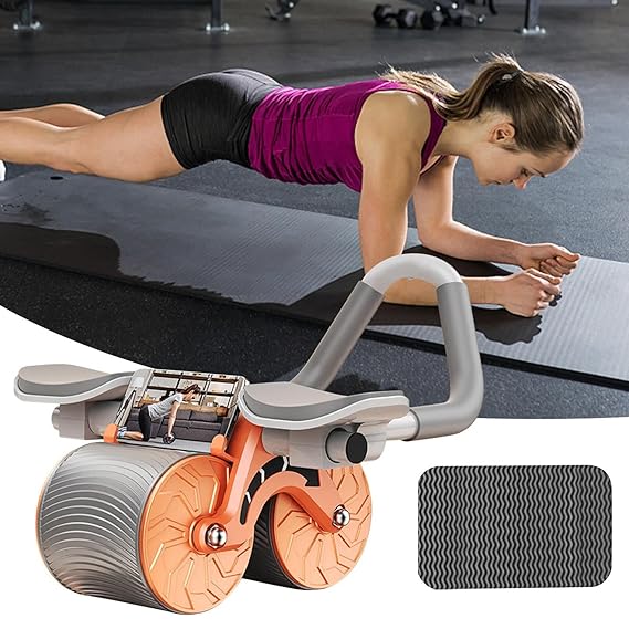 Abdominal Wheel With Auto-Rebound For Effortless Workouts