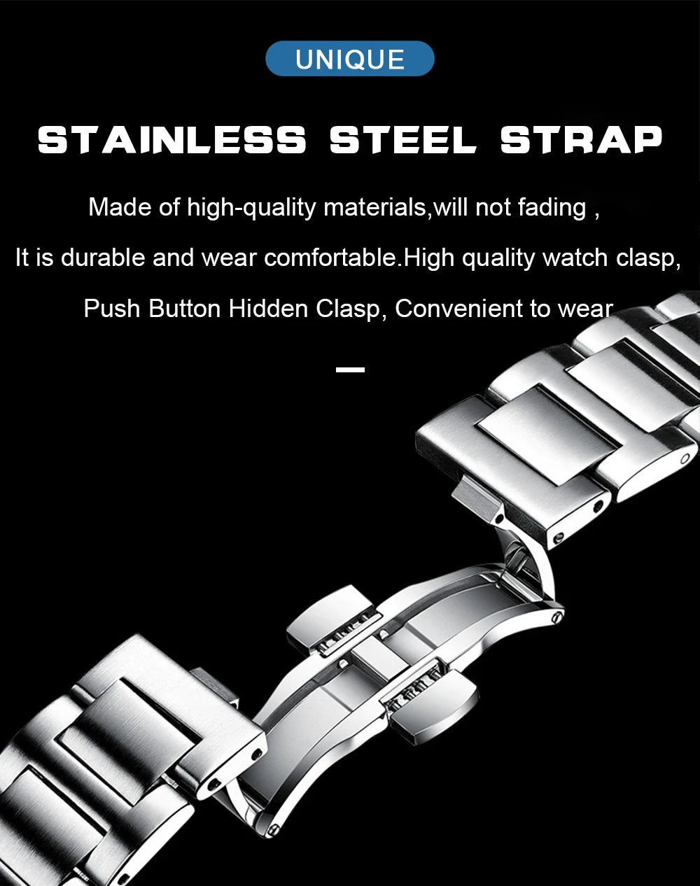 Poedagar Luxury Quartz Watch For Men