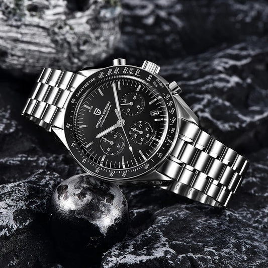 Luxury Pagani Design – Seiko-Powered Moon Chronograph Watch